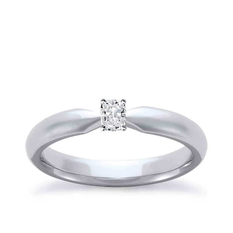 The Great 1884 - Pierścionek z diamentem 0,20ct z białego złota