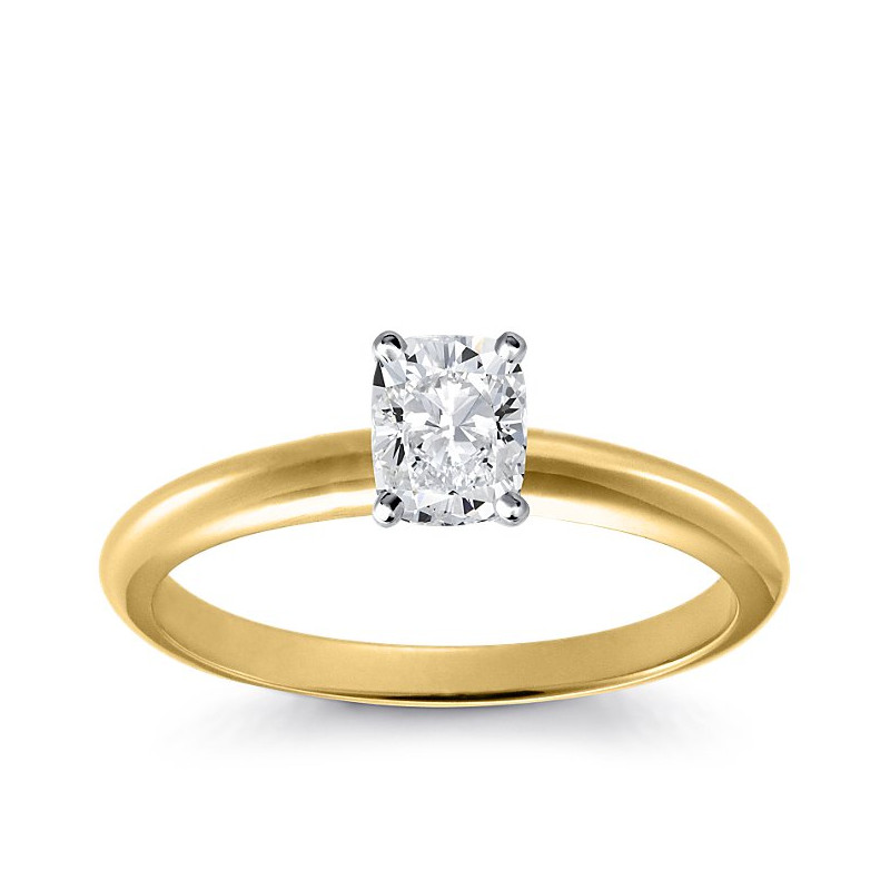 Original Empire Pierścionek z diamentem 1,00ct z żółtego złota